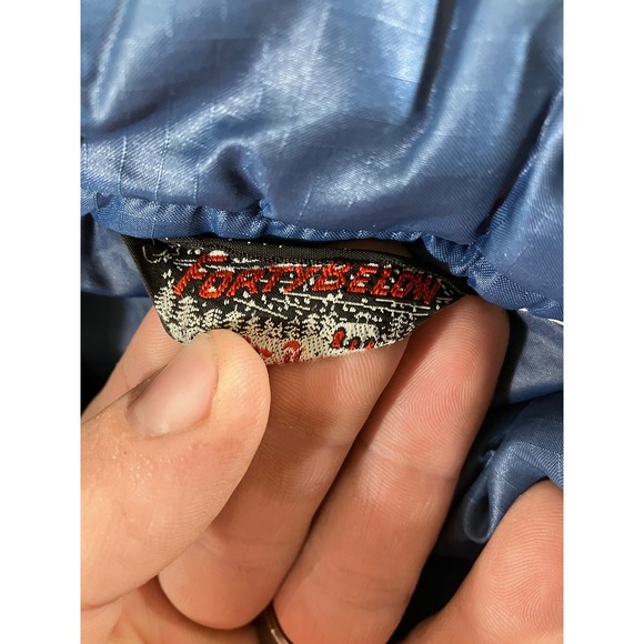 Blue Puffer Vest Dog Pet Jacket‎ Quilted Snap Front Small - Picture 4 of 8